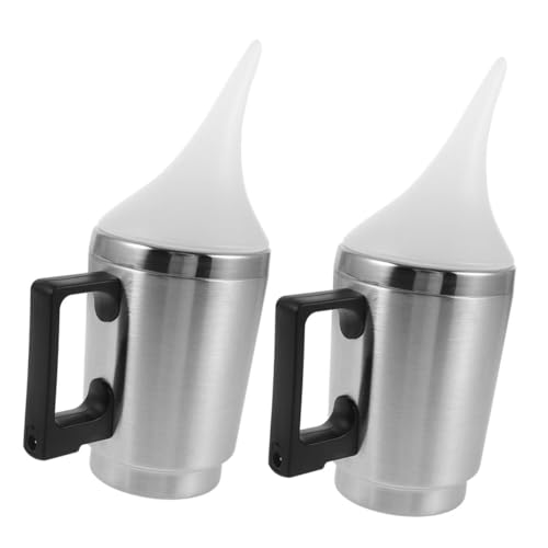 TOPPERFUN 2pcs Atomizing Cup Car Headlight Lens Repair Tool Restoration Auto Restore Atomizing Cup Restoration Renovation Atomization