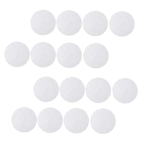 KICHOUSE Round Oil Filter Paper 48pcs Set Food Grade Nonwoven Quick Oil Absorption for Soup Chips Chicken Kitchen Baking