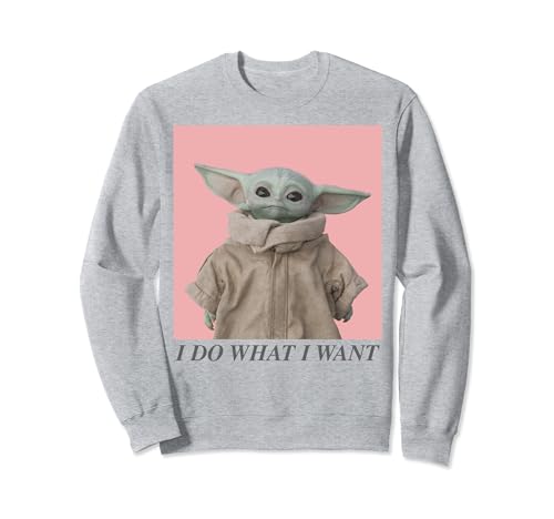 Sweatshirt Star Wars Grogu pull Mandalorian The Child vêtement geek imprimé