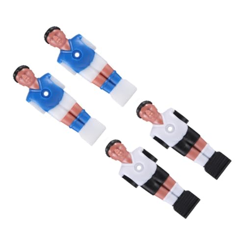 Alasum 4 Piezas Jugadores Futbolín Accesorios Figuras Resina Duraderas para Mesa Futbolín Reemplazo Fútbol