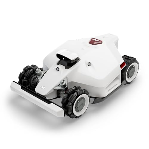 MAMMOTION LUBA 2 AWD 1000 Robotic Lawnmower, Perimeter Wire Free for 0.25 Acre Lawn 80% Slope, APP...