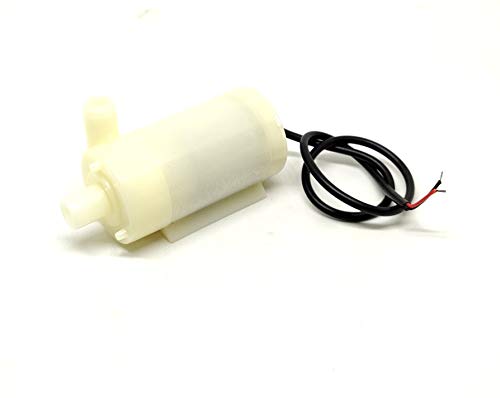 Image of INVENTO 1pcs 3V - 12V Submersible & Non-Submersible Water DC Pump Horizontal Micro 100 Litre /hr Flow Rate For DIY Projects
