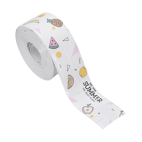 Image of PATIKIL Caulk Tape Waterproof Self Adhesive, PVC Toilet Caulking Sealant Strip Bathtub Caulk Sealing Strip Tape for Bathroom Kitchen Countertop, Summer (1.5 Inch x 16.4 Ft)