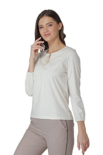Image of Mode By Red Tape Women Off White Top