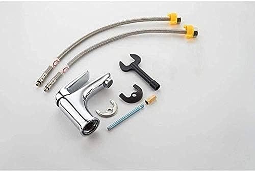 Robinet mitigeur finition chrome en laiton avec bec cascade modèle l1048 - 6