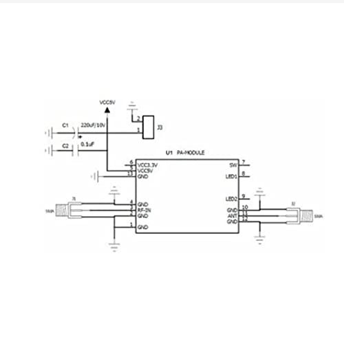 Module d'amplification de signal WiFi 2.4G 2W XQ-02A commutateur bidirectionnel