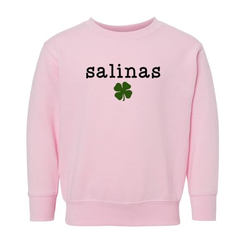 Salinas Shamrock Kids Sweatshirt Toddler 4T Pink