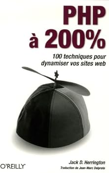 Paperback PHP à 200% : 100 techniques pour dynamiser vos sites web Book