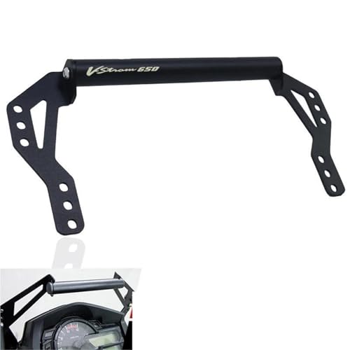 Support barre navigation moto 12mm noir pour Suzuki V-Strom DL650 XT - 4