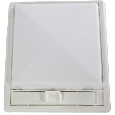 Arcon 14655 Single Economy Light with White Lens Cover