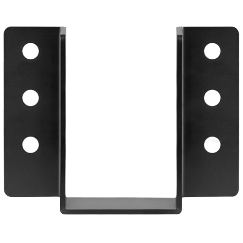 eoere 2 PCS Heavy Face Mount Joist Hanger, 8 Gauge Steel Beam Bracket Fits 6x10, 6x12 Nominal Beam, Inner Width: 5-1/2"