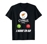 Zypern-Flagge, Souvenir Zypern ruft T-Shirt