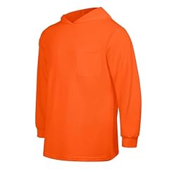 1pc Orange Hooded