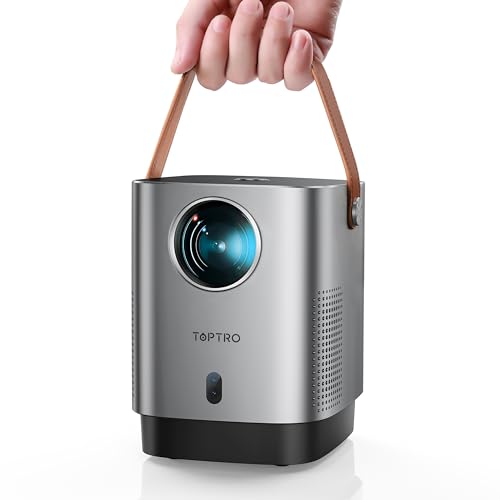 Portable 5G WiFi Bluetooth Projector for iOS/Android/PS5