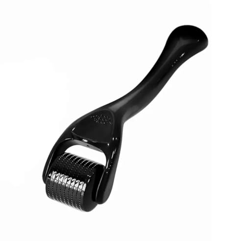 Derma Roller Aiguilles en acier inoxydable 0,5mm, rouleau à barbe, rouleau à micro-aiguille pour la peau et les cheveux, utilisation pour hommes et femmes