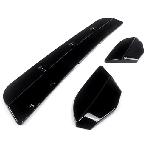 Kit de lèvre séparation avant noir brillant pour spoiler BMW X3M F97 X4M F98 2021
