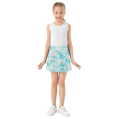 Tennis Skirts for Girls with Shorts Flowy Scort Skirt Little Girl Kids Pleated Skort with Pockets3