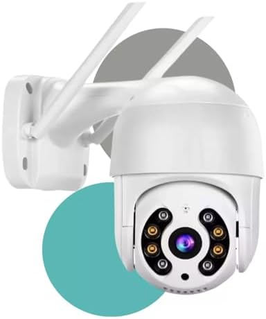 Câmera IP sem fio de Segurança Wifi Externa HD Rotativa Prova D'á...