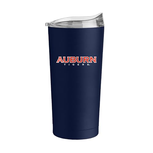Image of Logo Brands NCAA 20 oz Powder Coat Stainless Tumbler -Double-Wall Insulated Everday Tumbler for Hot or Cold Drinks, High Lip Lid, Team Color
