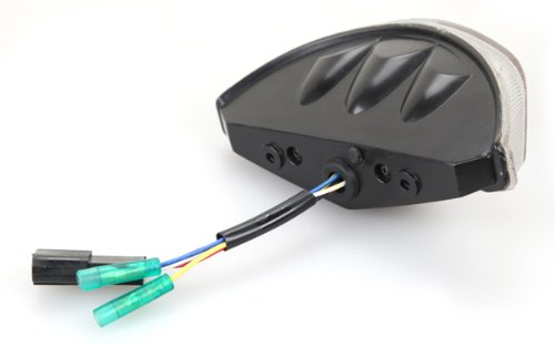 Custom Dynamics ProBEAM Squareback LED Smoke Taillight without Window For Harley Davidson