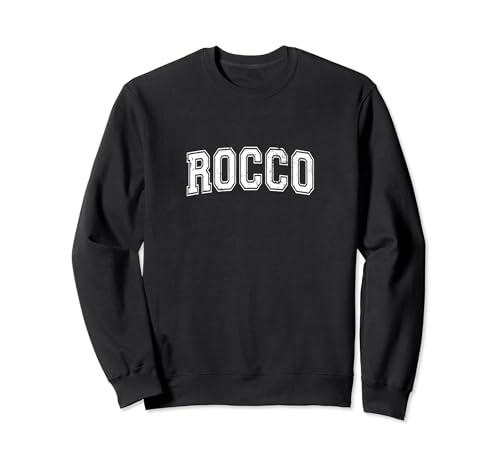 Uni-Stil Personalisierter Name Classic Rocco Sweatshirt