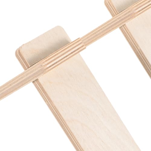 Soporte para scooter y bicicleta de madera estética premium 8