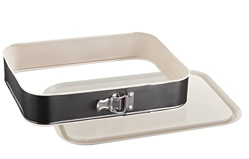 Molde de tarta desmontable Grizzly rectangular, antiadherente de 35x24 cm 7