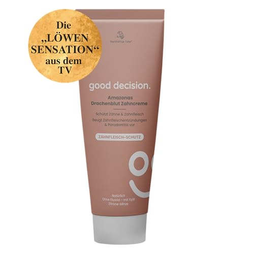 Amazonas Drachenblut Zahncreme von good decision (75ml) mit Xylit ohne Fluorid