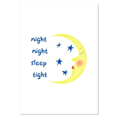 Azeeda A4 'Night Night Sleep Tight' Wall Poster/Print (PP00308527)