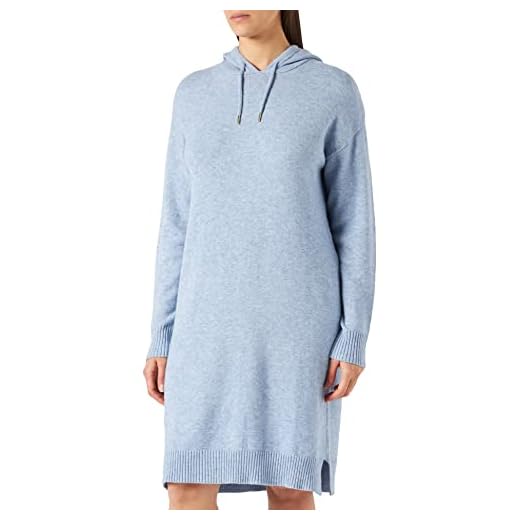 Vila Dam VIRIL huvtröja L/S stickad klänning/LD klänning, engelsk man/detalj: melange, M