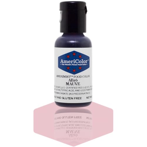 AmeriColor AmeriMist Mauve Airbrush Food Color, .65 oz.