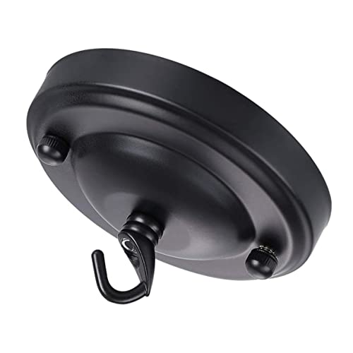 Homoyoyo Ceiling Plate Stainless Steel Hooks Home Decoration Vintage Lamp Shade Retro Ceiling Hanger Bracket Porch Swing Hanging Kit Heavy Duty Hooks Pendant Light Canopy Chandelier Plate