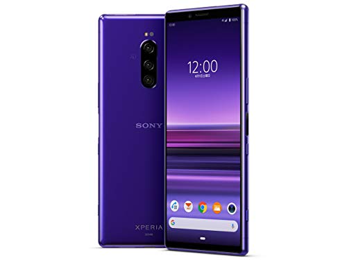 Android Xperia 1 本体 パープル SOV40 au 塗装剥げ 31glwRQVcML.jpg