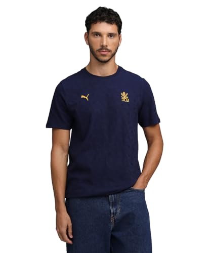 Image of Puma RCB 2026 Men's Jacquard Tee | IPL 2026