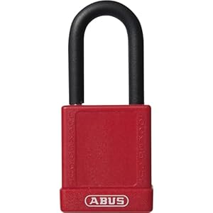 ABUS 74/40 Rotes Sicherheits-Vorhängeschloss