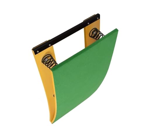 WKWUVLAS Trampolín Curvo portátil de Alta Resistencia for Gimnasia - Equipo de Salto con 4 resortes for Adolescentes y Adultos
