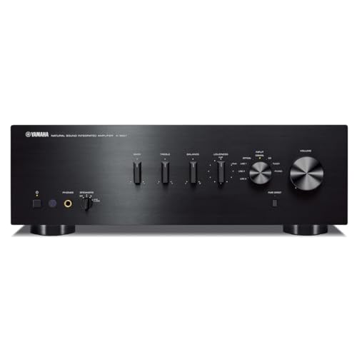 Image of YAMAHA A-S501BL Natural Sound Integrated Stereo Amplifier (Black)