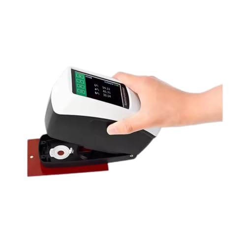 Spectrophotometer Portable Reflective Spectrophotometer with 5 Kinds Measuring Calibers Φ11mm Φ10mm Φ6mm Φ5mm Φ3mm Accuracy 0.01 Resolution 0.01% for Variety Samples Test ASTM ISO Standard