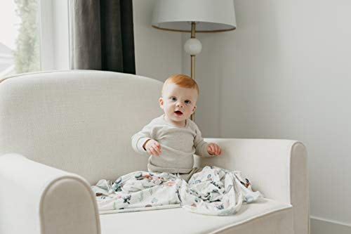 Image of Copper Pearl Swaddle Blankets for Newborns | Soft Stretchy Receiving Blankets for Boys and Girls | Large 46 x 46 Inch Baby Blankets | Lightweight and Breathable Swaddles | Jo