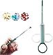Gowxs Haustier Hund Katze Kapsel Tablette Pill Feeder,Medikamenten Feeder Haustier Pusher Pille Injektor, Tablet Feeder Krankenpflege Pusher Shooter Pills Feeder für Katzen kleine Hunde