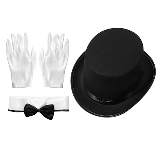 Riismen Traje Formal De Mago Negro De Lujo Y Novedad Sombrero De Copa Para Espectáculo De Trucos Mágicos Y Disfraz De Halloween Negro Talla única | Ya disponible en tu tienda friki favorita! En mundofriki.es!