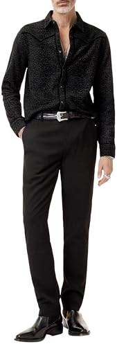 John Varvatos Men's Haven Western Shirt3