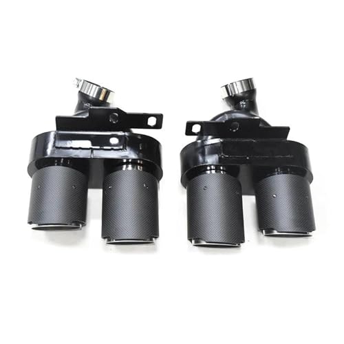 Embouts d'échappement en fibre de carbone pour Audi A6 A7, sublimez votre berline au quotidien