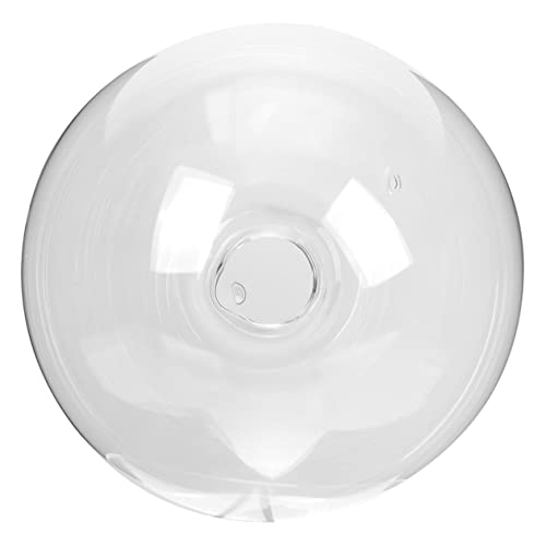 HOMSFOU Lampenschirm runder Kronleuchter Glaskugeln Glaskugelschirm Laterne Vintage-Dekor Glaskugel-Lichtschirm Lichtschirm Stehlampe Decke Sicherheitsmaske Zubehör g9 schmücken