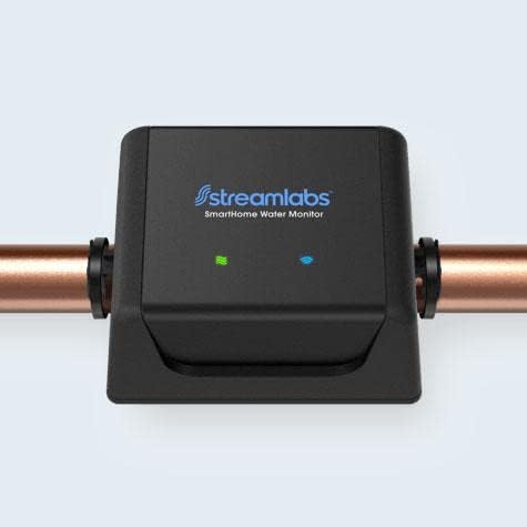 Moen 900-001 Flo Smart Water Monitor and Automatic Shutoff Sensor, Wi