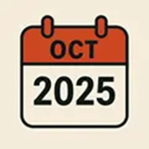 October 2025 Calendar cover art