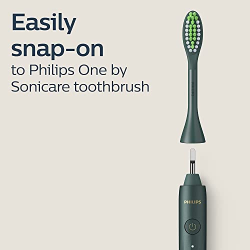 Philips One by Sonicare 2pk Brush Heads, Green BH1022/08