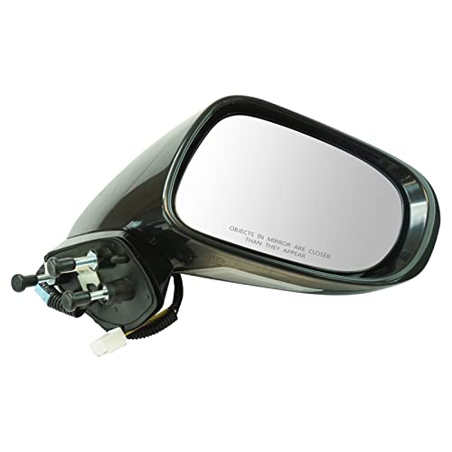 TRQ Passenger Side Power Heated Memory Paint to Match Mirror Compatible with 2009-2013 Lexus IS250 IS350 LX1321115 by TRQ - Used condition - US$93.53