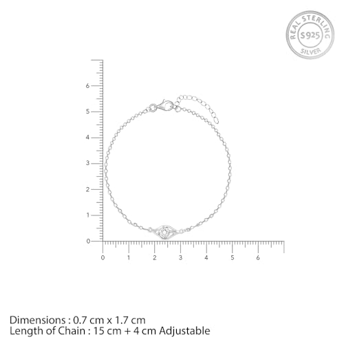 GIVA 925 Silver Jewellery| Valentine Gift for Girlfriend Wife Women & Girls |6 Months Warranty|Free Life Time Plating (Image - 4)