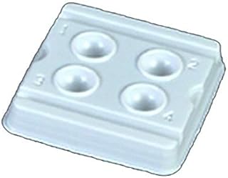 PLASDENT - Bondwell-II - # 901MW-4 - Disposable Mixing Wells - Color: White - (4-Well - 200 Pcs/Box) 001-901MW-4 Denmed Wholesale